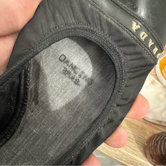 Prada soft leather ballet flats - Picture 9 of 9